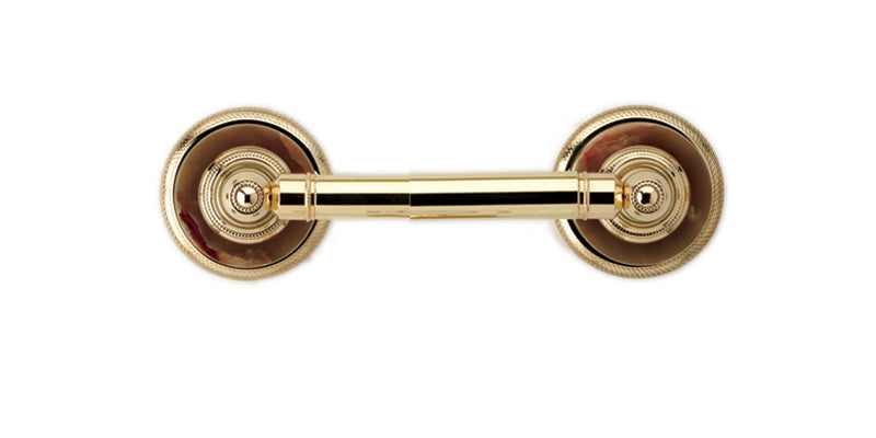 polished chrome paper holder