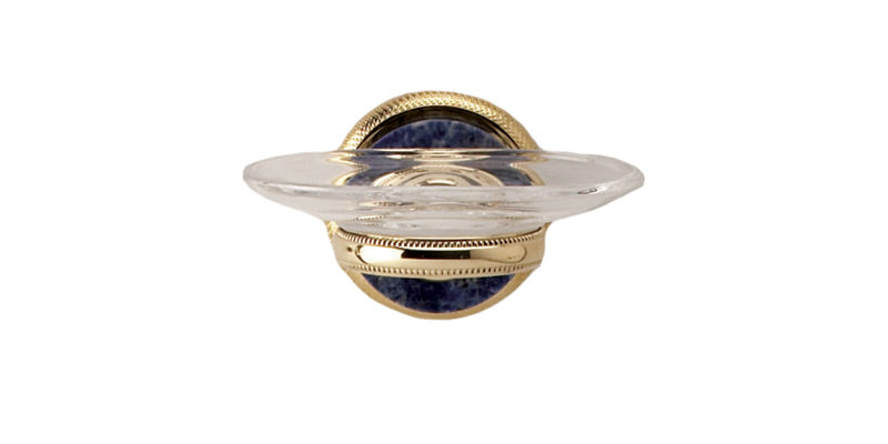 polished chrome soap dish