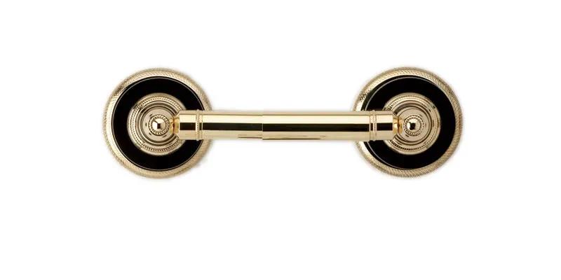 polished chrome paper holder