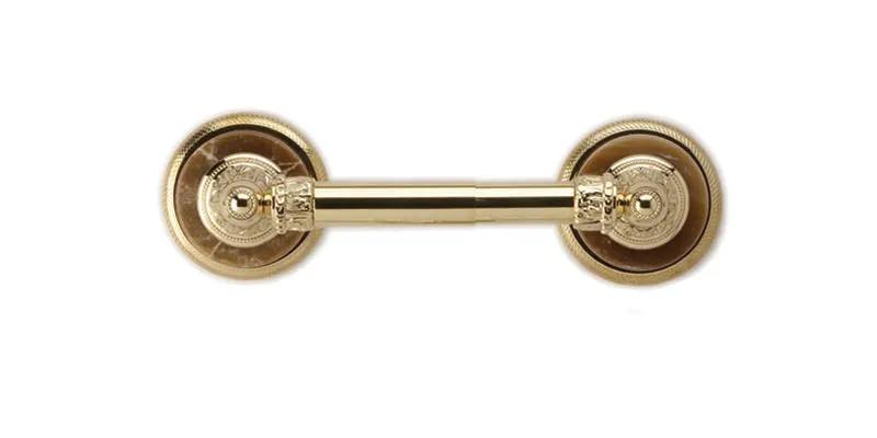 polished brass paper holder