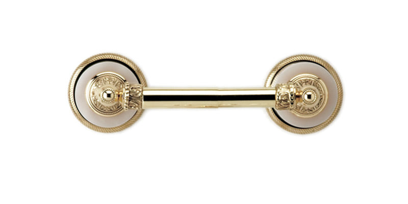 polished brass paper holder