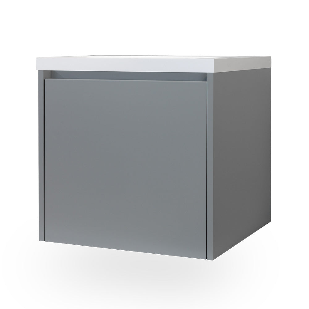 Lacava Kubista 24" Wall-Mount Under Counter Vanity by Lacava