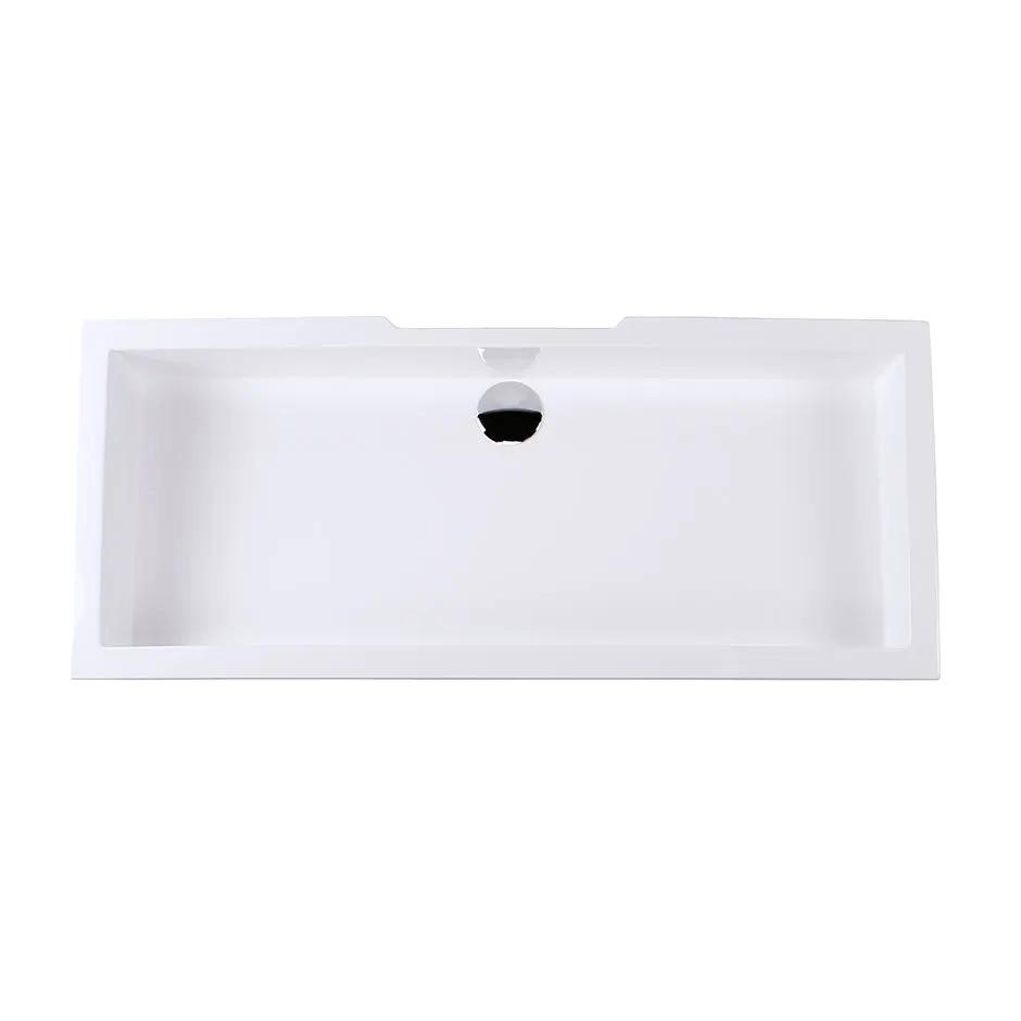 matte white sink