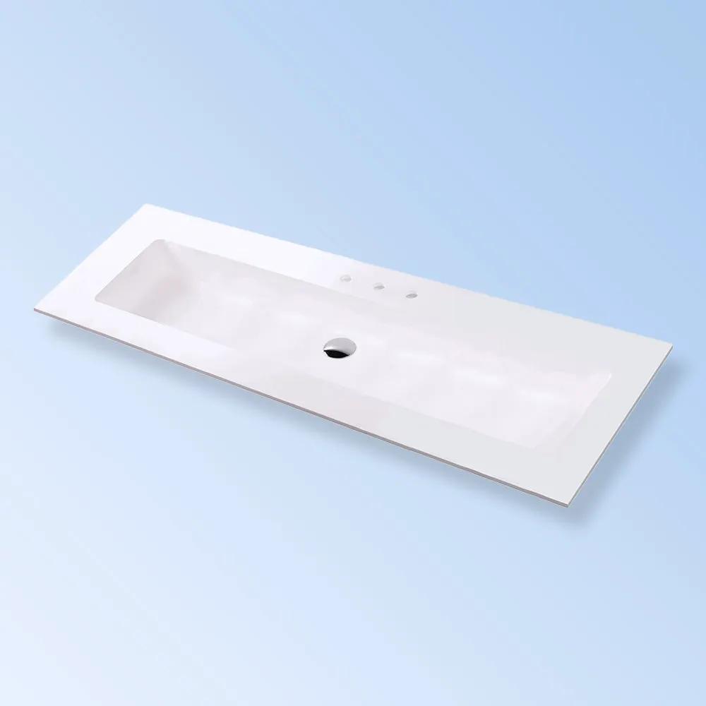 matte white sink