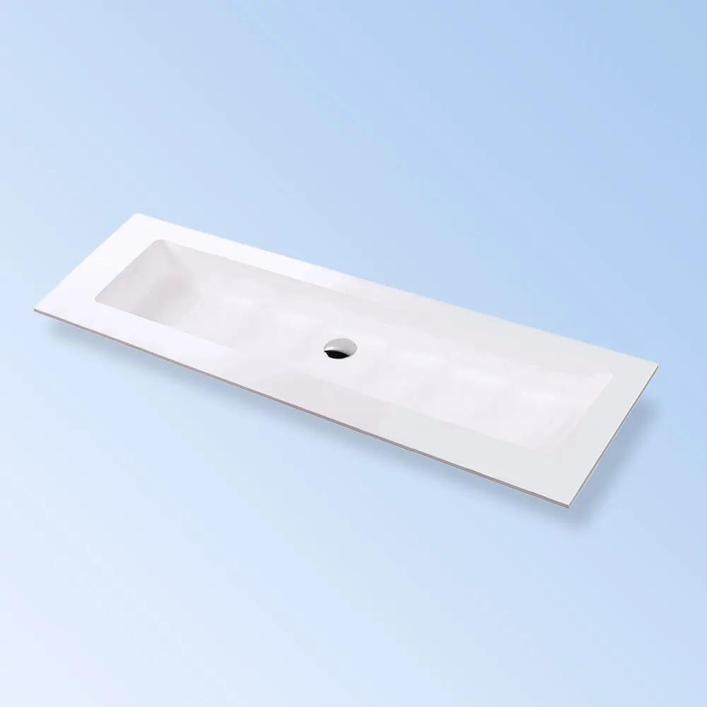 matte white sink