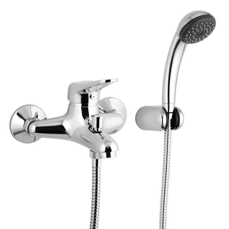 chrome tub filler