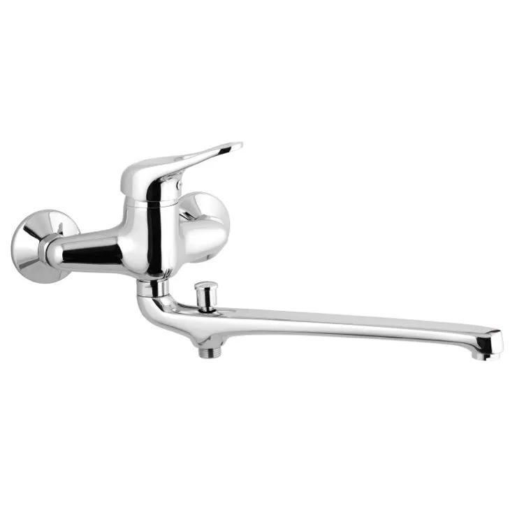 chrome tub filler