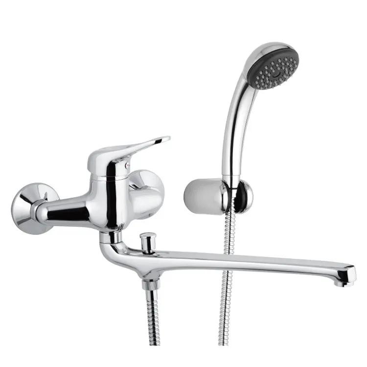 chrome tub filler