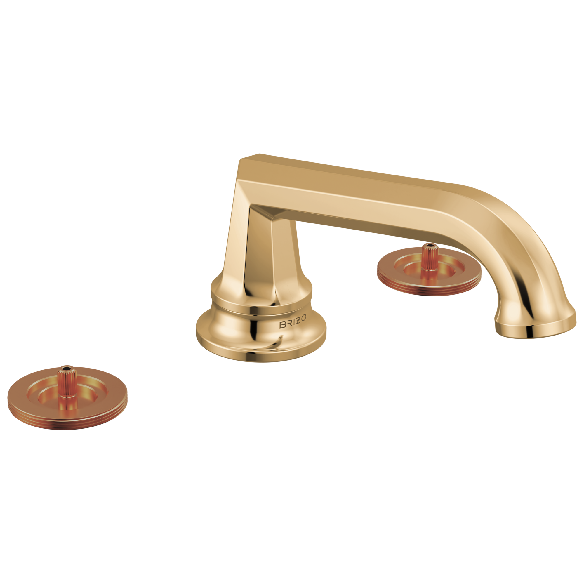Brizo Beauclere Widespread Lavatory Faucet with Low Spout - Less Handles 1.2 GPM by Brizo