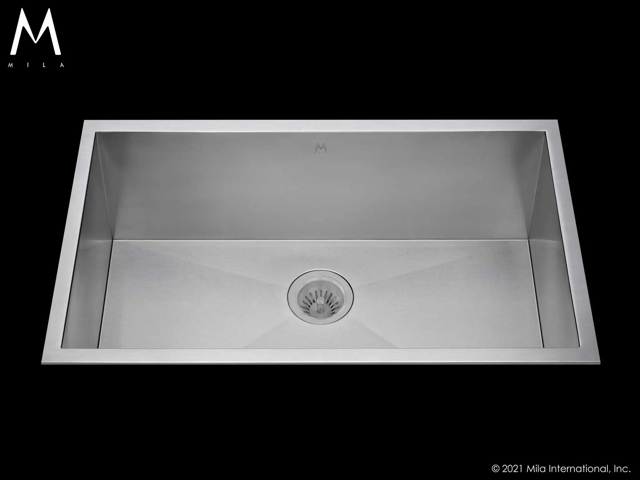satin brushed ss kitchen sink