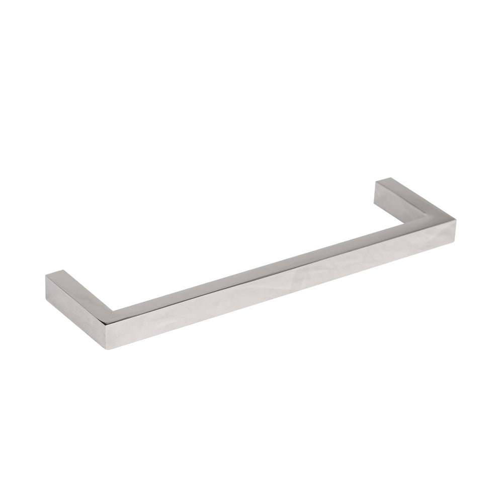 polished chrome towel bar