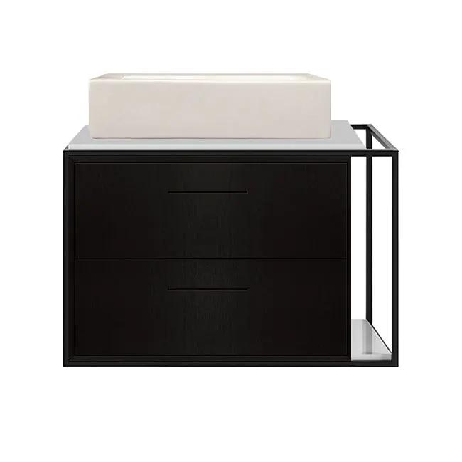 Lacava Linea 24" Wall Mount Under Counter Vanity - Left by Lacava