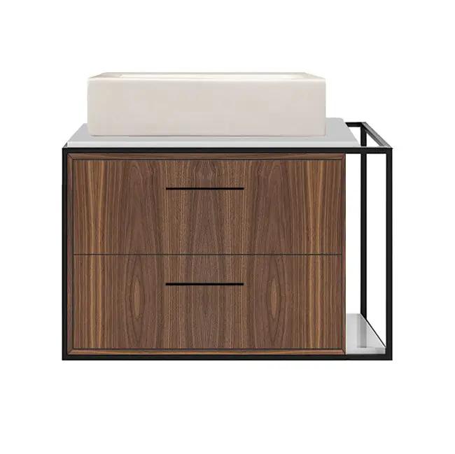 Lacava Linea 24" Wall Mount Under Counter Vanity - Left by Lacava