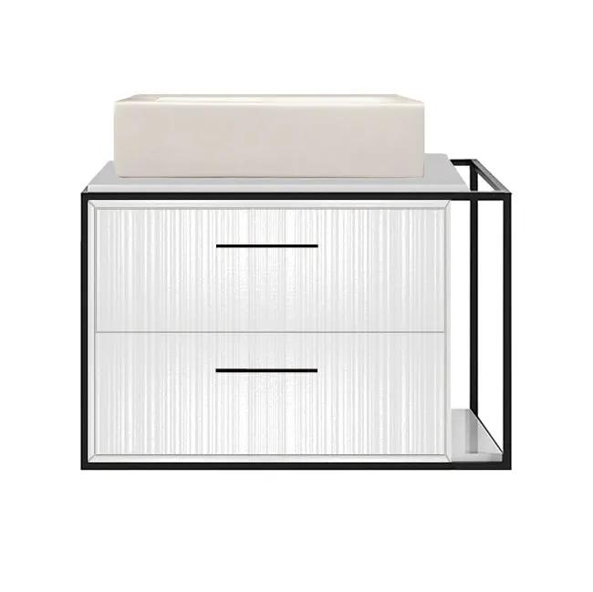 Lacava Linea 24" Wall Mount Under Counter Vanity - Left by Lacava