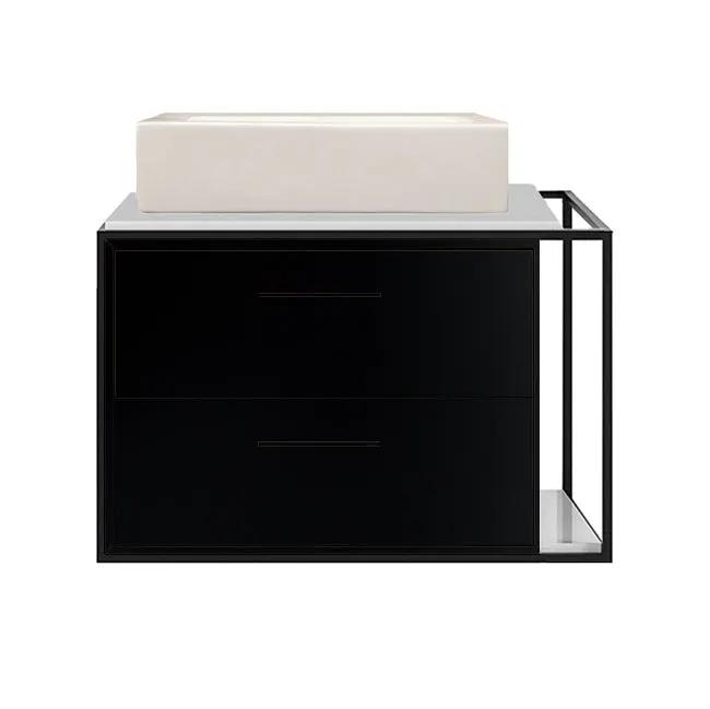 Lacava Linea 24" Wall Mount Under Counter Vanity - Left by Lacava