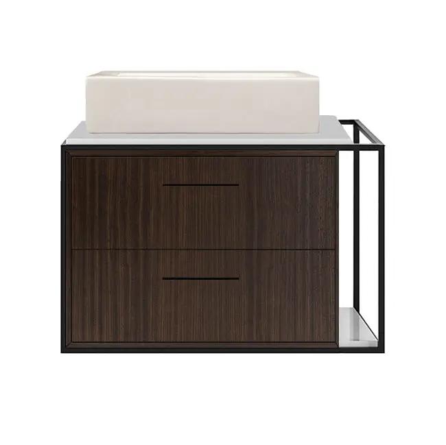 Lacava Linea 24" Wall Mount Under Counter Vanity - Left by Lacava