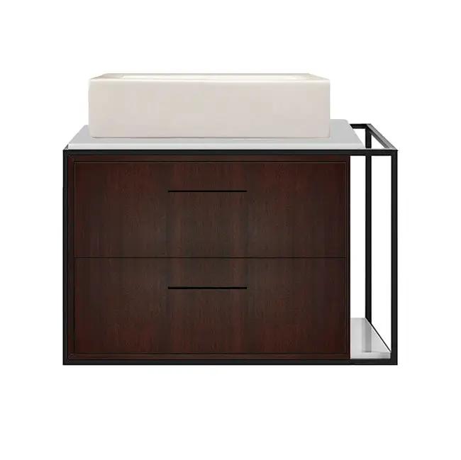 Lacava Linea 24" Wall Mount Under Counter Vanity - Left by Lacava