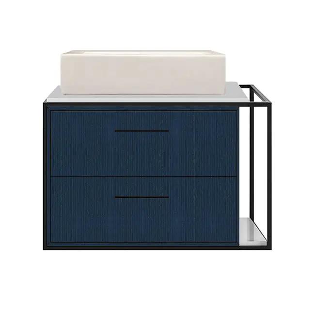 Lacava Linea 24" Wall Mount Under Counter Vanity - Left by Lacava