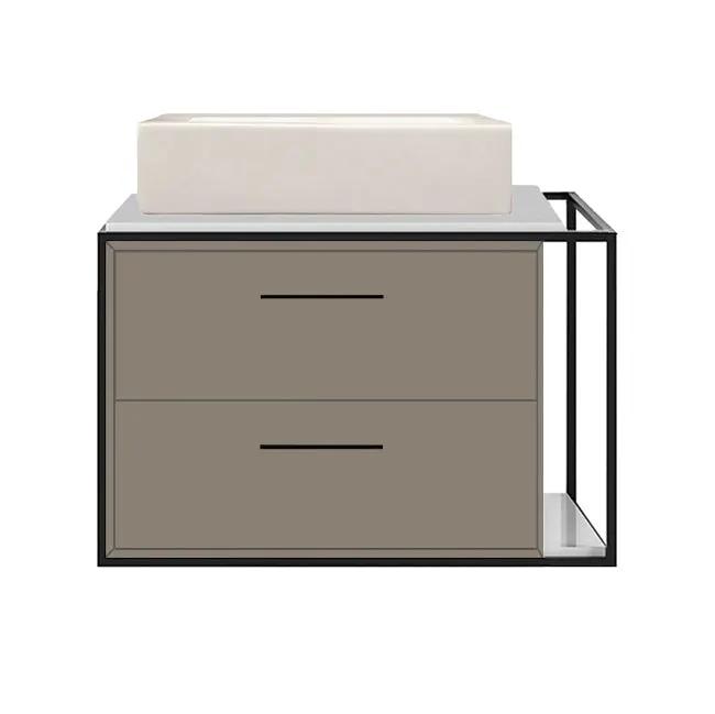 Lacava Linea 24" Wall Mount Under Counter Vanity - Left by Lacava