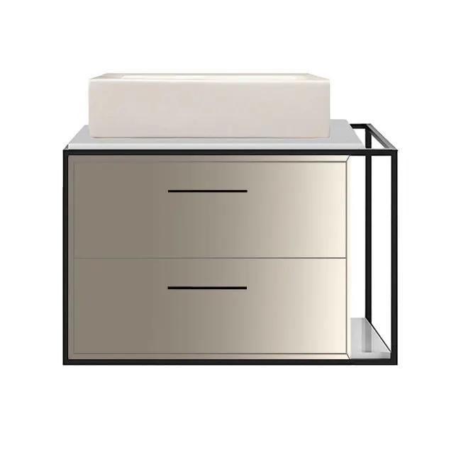 Lacava Linea 24" Wall Mount Under Counter Vanity - Left by Lacava