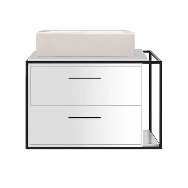 Lacava Linea 24" Wall Mount Under Counter Vanity - Left by Lacava