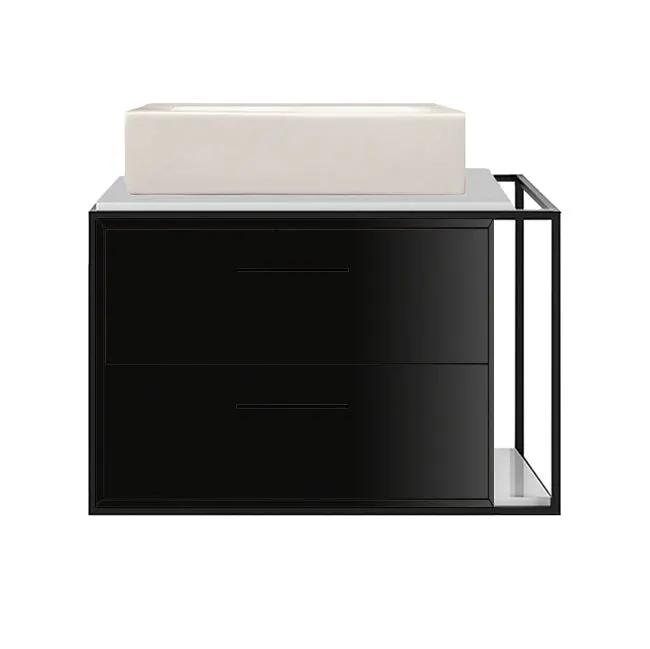 Lacava Linea 24" Wall Mount Under Counter Vanity - Left by Lacava