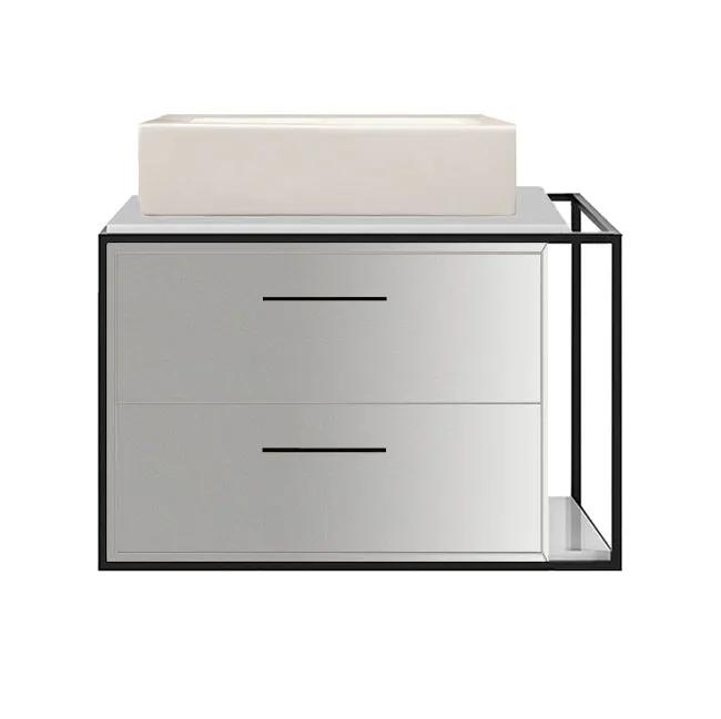 Lacava Linea 24" Wall Mount Under Counter Vanity - Left by Lacava