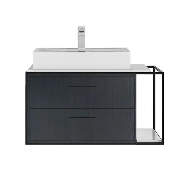Lacava Linea 30" Wall Mount Under Counter Vanity - Left by Lacava