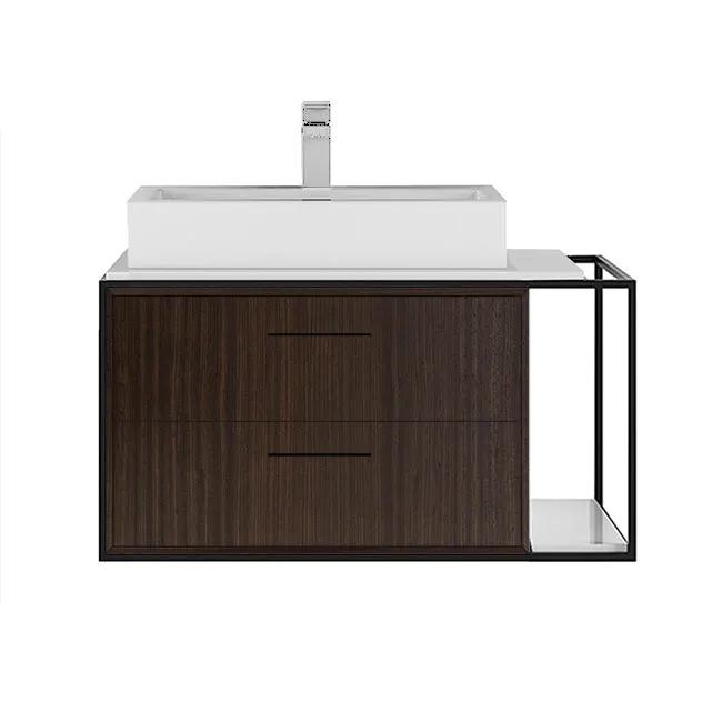 Lacava Linea 30" Wall Mount Under Counter Vanity - Left by Lacava