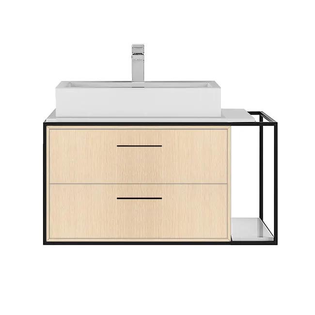 Lacava Linea 30" Wall Mount Under Counter Vanity - Left by Lacava