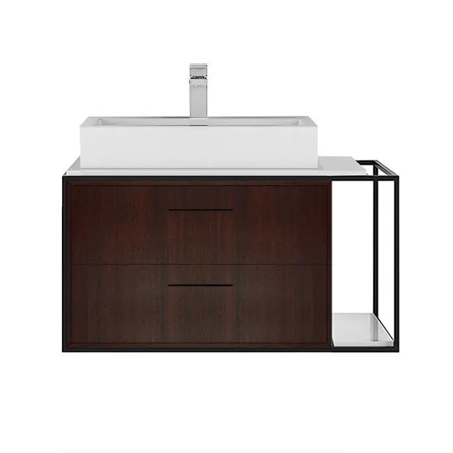 Lacava Linea 30" Wall Mount Under Counter Vanity - Left by Lacava