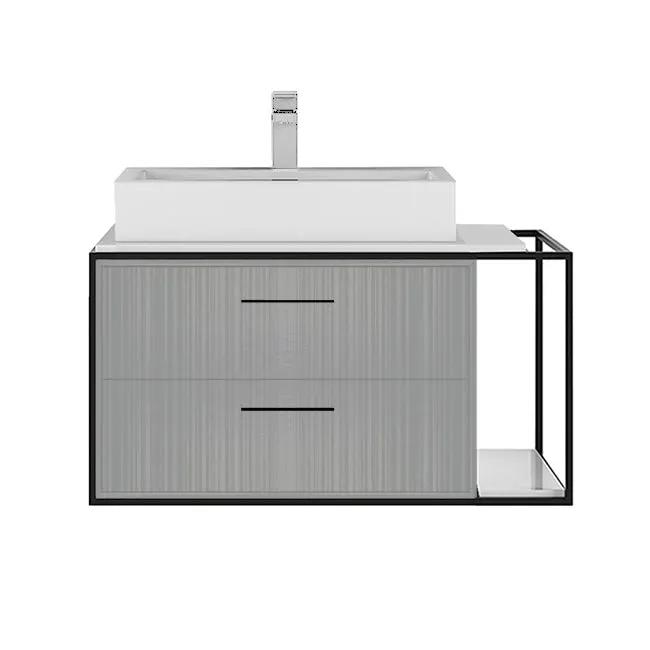 Lacava Linea 30" Wall Mount Under Counter Vanity - Left by Lacava