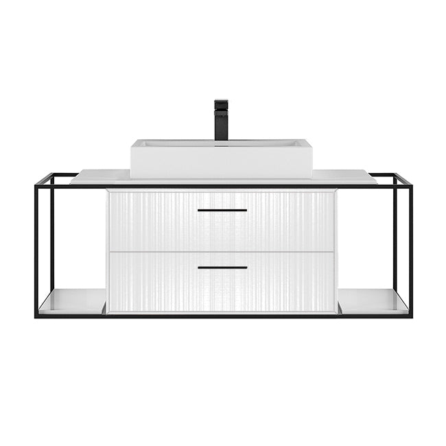 Lacava Linea 48" Wall Mount Under Counter Vanity by Lacava