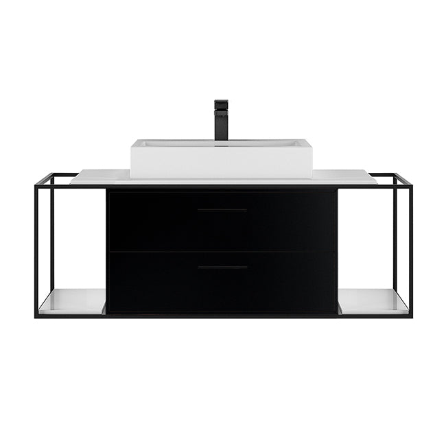 Lacava Linea 48" Wall Mount Under Counter Vanity by Lacava