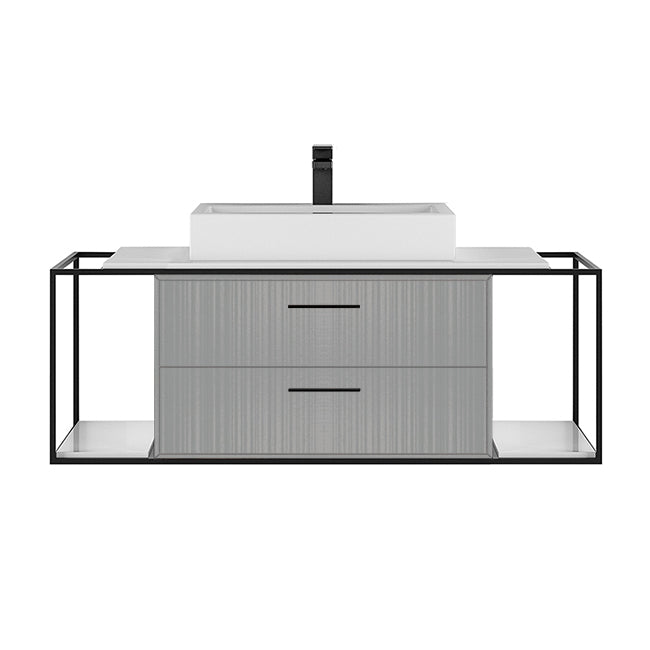 Lacava Linea 48" Wall Mount Under Counter Vanity by Lacava