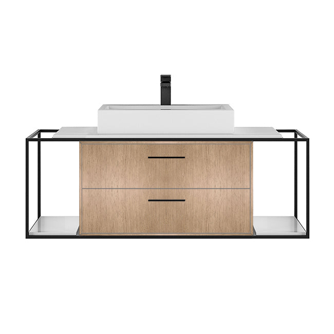 Lacava Linea 48" Wall Mount Under Counter Vanity by Lacava