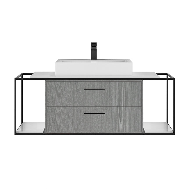Lacava Linea 48" Wall Mount Under Counter Vanity by Lacava