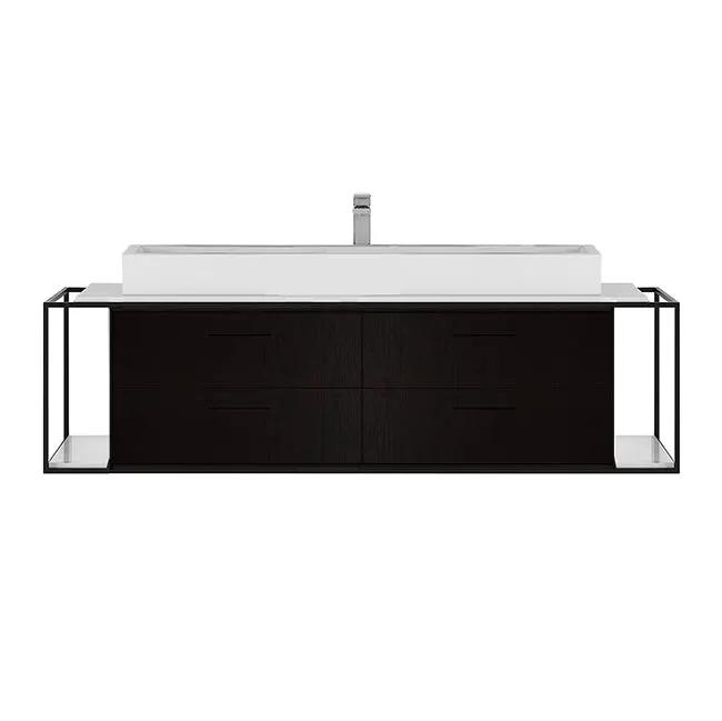 Lacava Linea 60" Wall Mount Under Counter Vanity by Lacava