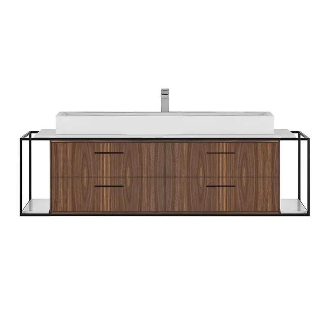 Lacava Linea 60" Wall Mount Under Counter Vanity by Lacava