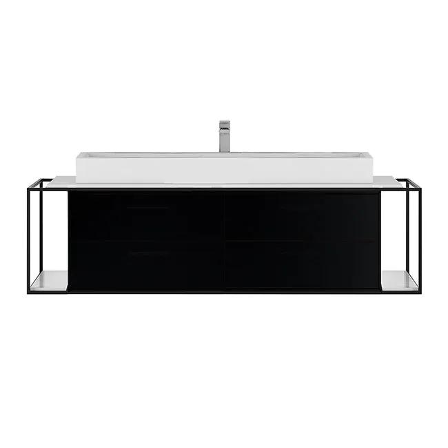 Lacava Linea 60" Wall Mount Under Counter Vanity by Lacava