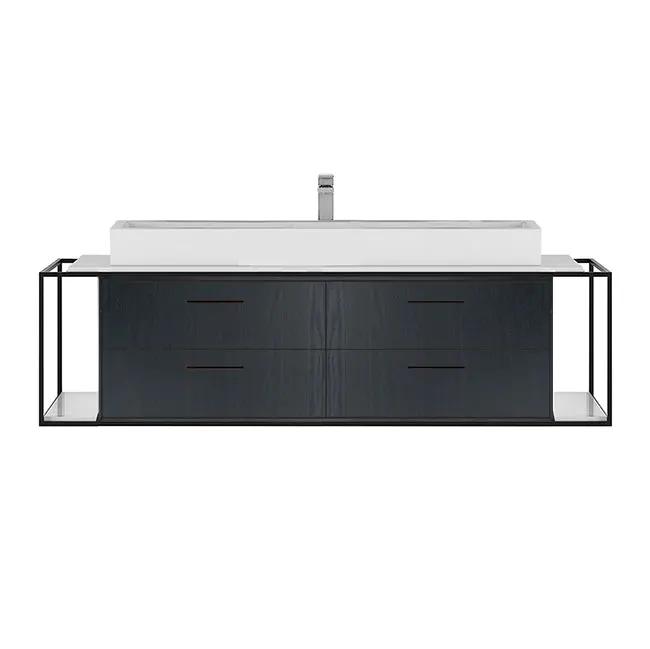 Lacava Linea 60" Wall Mount Under Counter Vanity by Lacava