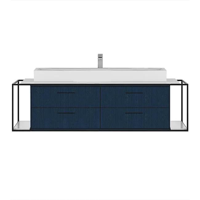 Lacava Linea 60" Wall Mount Under Counter Vanity by Lacava