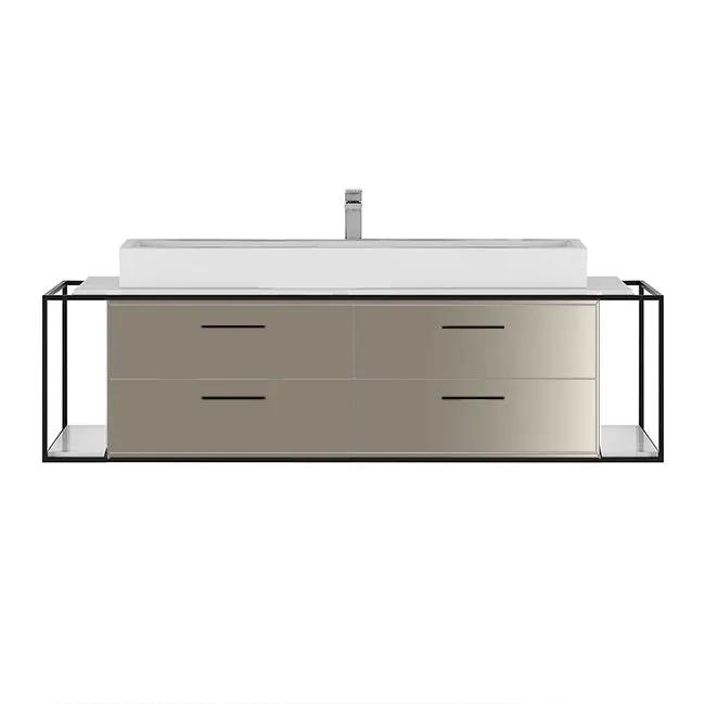 Lacava Linea 60" Wall Mount Under Counter Vanity by Lacava