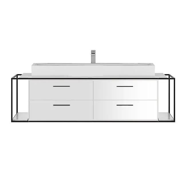 Lacava Linea 60" Wall Mount Under Counter Vanity by Lacava