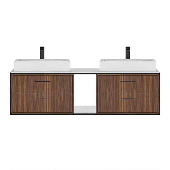Lacava Linea 60" Wall Mount Under Counter Vanity by Lacava