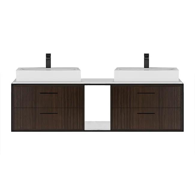 Lacava Linea 60" Wall Mount Under Counter Vanity by Lacava