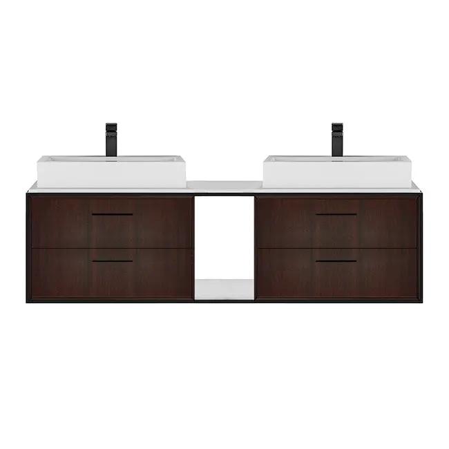 Lacava Linea 60" Wall Mount Under Counter Vanity by Lacava