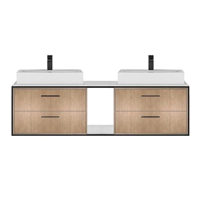 Lacava Linea 60" Wall Mount Under Counter Vanity by Lacava