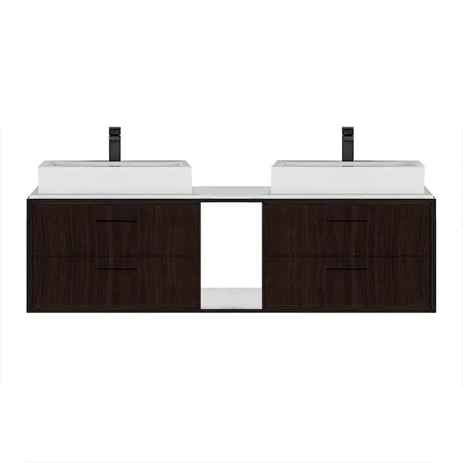 Lacava Linea 60" Wall Mount Under Counter Vanity by Lacava