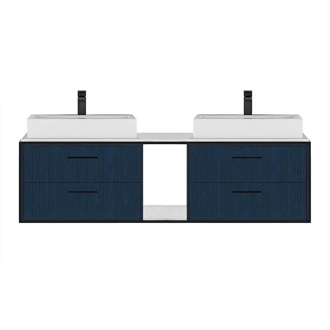 Lacava Linea 60" Wall Mount Under Counter Vanity by Lacava
